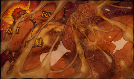 2_horns abs ambiguous_gender animal_genitalia anthro arm_hair armband armpit_hair balls barazoku belly_hair big_balls big_penis bodily_fluids body_hair bracelet brown_balls brown_body brown_genitals brown_penis chest_hair collar countershading cum cum_everywhere cum_on_face cum_on_penis cum_on_self cumshot disembodied_hand duo ejaculation equine_genitalia erection excessive_cum excessive_genital_fluids eyebrows eyes_closed facial_hair facial_piercing fingers fire flaming_hair genital_fluids genitals hair hairy hairy_balls handjob happy_trail horn huge_balls huge_penis humanoid_genitalia humanoid_penis hyper hyper_genitalia hyper_penis jewelry low-angle_view male male/ambiguous messy multicolored_body musclegut muscular muscular_anthro muscular_male navel nipples nose_piercing nose_ring nude onomatopoeia open_mouth orange_body orgasm pecs penile penis piercing pseudo_hair pubes receiving_pov red_genitals red_hair ring ring_piercing saliva scales sex sharp_teeth shell smegma smegma_on_penis solid_cum solo_focus sound_effects spiked_armband spiked_bracelet spiked_collar spiked_shell spikes spikes_(anatomy) spreading sweat sweaty_balls sweaty_genitalia sweaty_legs sweaty_thighs tail tan_body tan_scales teeth text thick_thighs unusual_bodily_fluids unusual_cum unusual_genital_fluids vein veiny_penis white_horn yellow_body fanofthefurr mario_bros nintendo bowser humanoid koopa mammal scalie english_text