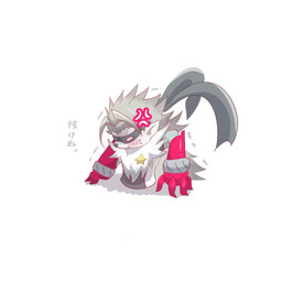 4_fingers angry anthro blush chest_tuft cross-popping_vein cybernetics female fingers machine mask mechanical_arm simple_background solo stuck tuft white_background digital_itachi7 bandai_namco digimon digimon_beatbreak cyborg digimon_(species) wolvermon 1:1 hi_res