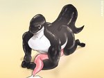 animal_genitalia animal_penis anthro big_penis black_body bodily_fluids cetacean_genitalia cetacean_penis cum genital_fluids genitals huge_penis hyper hyper_genitalia hyper_penis long_penis male penis solo tapering_penis amarali_(artist) cetacean dolphin mammal marine oceanic_dolphin orca toothed_whale 4:3 hi_res