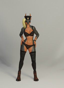 abs anthro bra clothed clothing female lace lace_bra lace_panties lace_stockings legwear officers'_hat panties police police_officer pose solo stockings underwear blacklya blacklya_(modeler) officer_vixen canid canine canis dobermann domestic_dog mammal pinscher 3d_(artwork) absurd_res digital_media_(artwork) hi_res pinup