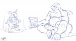 balls biceps big_penis cetacean computer darwen digimon erection eyewear flaccid fur gabumon glasses horn humanoid_penis laptop male marine monochrome multi_cock muscles nude orca penis plain_background smile uncut whale white_background wolfblade
Rating: Explicit
Score: 0
User: pikol
Date: March 12, 2014