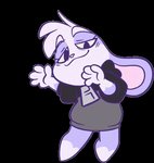 anthro dancing female fur humor long_ears purple_body purple_fur smile smug solo tired unknown_artist hunicast no_one's_around_to_help hunibun lagomorph leporid mammal rabbit 2d_animation animated animation_meme artist_name frame_by_frame lol_comments low_res meme motion_tweening short_playtime