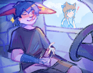 anthro blush bodily_fluids car clothed clothing cum cumshot duo ejaculation erection eye_scar facial_scar female fur genital_fluids genitals hair inside_vehicle looking_at_another male male/female masturbation not_furry orgasm penile penile_masturbation penis public public_sex scar sex shocked simple_background smile topwear uwu vehicle voyeur anonymous_artist dvenadtsat_(character) animal_humanoid cat_humanoid domestic_cat felid felid_humanoid feline feline_humanoid felis hare humanoid lagomorph leporid mammal mammal_humanoid rabbit digital_media_(artwork) hi_res