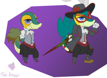 aged_up ascot boots clock clothing elderly_male feral footwear gem hat_feather headgear headwear loose_feather male melee_weapon muscular muscular_legs muscular_thighs pelvis plant pocketwatch rapier shoes smug smug_expression smug_eyes smug_face smug_grin sword watch weapon conditional_dnp ori-doggo nintendo pokemon zoom_(ori-doggo) generation_5_pokemon pokemon_(species) snivy 11:8 absurd_res hi_res