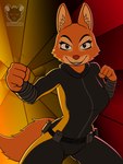 drawing female foxington dubstails dreamworks the_bad_guys diane canid canine fox mammal invalid_tag absurd_res colored digital_media_(artwork) hi_res