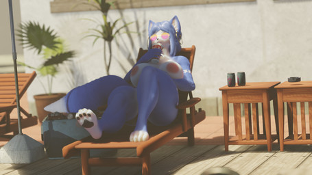 4_toes anthro big_breasts black_pawpads breasts claws ear_piercing ear_ring eyewear feet female finger_claws nipples nude pawpads paws piercing plantigrade ring_piercing soles solo sunglasses toe_claws toes neumond_art dogzeela_(modeler) nintendo star_fox krystal_(star_fox) canid canine fox mammal 16:9 3d_(artwork) 4k absurd_res blender_(artwork) blender_eevee_(artwork) digital_media_(artwork) hi_res widescreen