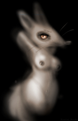 anthro breasts female fur genitals looking_at_viewer nude solo kreivi_ruche digital_media_(artwork) shaded