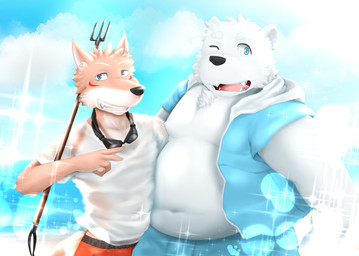 2016 anthro beach belly black_nose blue_eyes canid canine canis clothing domestic_dog duo fur hi_res humanoid_hands male mammal navel nazimi00 one_eye_closed overweight overweight_male polar_bear seaside shirane_kan shirt shorts teeth ursid ursine utau water white_fur wink
Rating: Safe
Score: 1
User: mapachito
Date: March 24, 2019 2016 anthro beach belly black_nose blue_eyes canid canine canis clothing domestic_dog duo fur hi_res humanoid_hands male mammal navel nazimi00 one_eye_closed overweight overweight_male polar_bear seaside shirane_kan shirt shorts teeth ursid ursine utau water white_fur wink
Rating: Safe
Score: 1
User: mapachito
Date: March 24, 2019