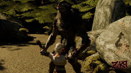 animal_genitalia anthro arm_grab black_body black_fur clothed clothing duo fellatio female female_on_anthro forest fur genitals hair interspecies male open_mouth oral penile plant sex tongue tongue_out tree white_hair z-k9 mythology the_witcher cirilla_fiona_elen_riannon canid canine canis human mammal mythological_canine mythological_creature werecanid werecanine werecreature werewolf 16:9 3d_(artwork) digital_media_(artwork) hi_res watermark widescreen