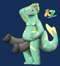 2_penises adam's_apple anthro big_penis diphallism erection eyebrows genitals glans green_body green_eyebrows green_hair grey_glans grey_nipples grey_penis hair horizontal_diphallism huge_penis humanoid_genitalia humanoid_penis hyper hyper_genitalia hyper_penis male multi_genitalia multi_penis nipples overweight overweight_anthro overweight_male penis pink_inner_ear purple_eyes solo standing stripes white_sclera white_stripes yellow_stripes a_slime_psycho keylo_ryan_(a_slime_psycho) aquatic fish scalie shark absurd_res alpha_channel digital_media_(artwork) hi_res