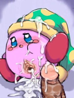 after_sex anus blue_eyes blush blush_stickers bodily_fluids censored_genitalia censored_penis censored_vulva clitoral_hood clitoris clothed clothing cum cum_covered cum_from_vagina cum_in_vagina cum_inside cum_on_body cum_on_face cum_on_ground cum_on_hat cum_on_penis disembodied_penis duo female female_focus foreskin front_view gaping gaping_vagina genital_fluids genitals glans hat headgear headwear humanoid_genitalia humanoid_penis inner_labia interspecies leaking_cum male male/female messy nightcap open_mouth penis pink_body retracted_foreskin simple_background solo_focus spread_legs spreading tears urethra vulva diru kirby_(series) nintendo kirby human mammal waddling_head 2024 3:4 censored digital_drawing_(artwork) digital_media_(artwork) hi_res mosaic_censorship