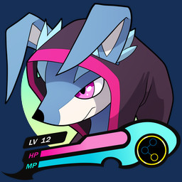 ambiguous_gender anthro black_nose blue_body blue_fur closed_frown clothed clothing frown fur furgonomics gameplay_mechanics gui health_bar hood mouth_closed purple_eyes simple_background solo transparent_background white_body white_fur blitzdrachin conditional_dnp yori_the_goldyura canid canine mammal 1:1 alpha_channel digital_media_(artwork) headshot_portrait icon portrait