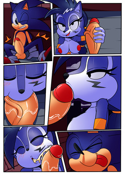 absurd_res anthro archie_comics big_penis bodily_fluids breasts canid canine canis cloudz comic cum cum_in_mouth cum_inside digital_media_(artwork) duo eulipotyphlan fellatio female genital_fluids genitals hedgehog hi_res huge_penis lupe_the_wolf male male/female mammal oral penile penis sega sex sonic_the_hedgehog sonic_the_hedgehog_(archie) sonic_the_hedgehog_(comics) sonic_the_hedgehog_(series) superbunnygt wolf