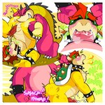 1:1 anal anal_orgasm anal_penetration anthro anthro_on_anthro anthro_penetrated anthro_penetrating anthro_penetrating_anthro blush bodily_fluids bowser bowser's_inside_story butt_sniffing cloacal_penis comic cum cum_on_face cum_on_own_face cum_on_penis cum_on_self cum_while_penetrated duo ejaculation english_text erection fellatio from_behind_position genital_fluids genitals hair hands-free horn koopa male male/male male_penetrated male_penetrating male_penetrating_male mammal mario_and_luigi_(series) mario_bros midbus nintendo nude oral orgasm pb-art penetration penile penile_penetration penis pulling_hair rimming scalie sex shell sniffing spiked_shell spikes spikes_(anatomy) standing_doggystyle submissive submissive_male suid suina sus_(pig) text touching_hair wild_boar