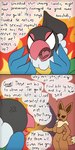 1:2 2019 angry anthro anthrofied avian breasts chatot chatot_(eotds) comic dialogue digital_drawing_(artwork) digital_media_(artwork) duo eevee english_text featureless_breasts female generation_1_pokemon generation_4_pokemon hi_res miso_souperstar molly_(miso_souperstar) nintendo pokemon pokemon_(species) pokemon_mystery_dungeon pokemorph speech_bubble spike_chunsoft text vein