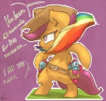 2013 atryl belt cowboy cowboy_hat dialog english_text equine female feral friendship_is_magic fur grass hair hat horse multi-colored_hair my_little_pony orange_fur pegasus pony purple_background purple_eyes purple_hair rainbow_dash_(mlp) rainbow_hair scootaloo_(mlp) signature solo standing text toothpick toy wings young
Rating: Safe
Score: 13
User: mlp
Date: July 02, 2013