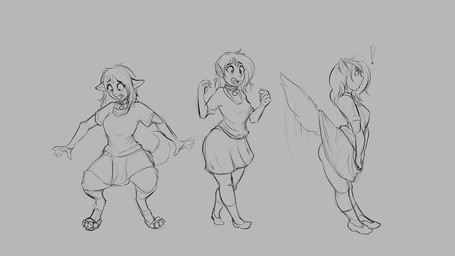 anthro base_one_layout basic_sequence biped blush bottomwear butt clothing collar digitigrade exclamation_point female footwear forced forced_transformation grey_background hair human_to_anthro linear_sequence long_hair one_row_layout open_mouth raised_tail shirt shocked shoes simple_background skirt solo species_transformation standing surprised tail three_frame_image three_frame_sequence topwear torn_clothing transformation transformation_sequence transformative_collar watsup canid canine canis domestic_dog human mammal 16:9 2018 digital_drawing_(artwork) digital_media_(artwork) monochrome sequence widescreen