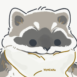 black_eyes black_nose chibi dot_eyes feral grey_body simple_eyes solo white_body yencatx mammal procyonid raccoon 1:1 2022