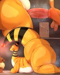 4:5 ampharos anal anal_penetration balls balls_deep belly big_butt big_dom_small_sub bodily_fluids buizel butt dashing_wanderer_ampharos dominant duo eevee feral foreskin generation_1_pokemon generation_2_pokemon generation_4_pokemon genital_fluids genitals hi_res huge_butt huge_penetration hyper hyper_butt male male/male male_penetrated male_penetrating male_penetrating_male marine_explorer_buizel nintendo overweight partially_retracted_foreskin penetration penis pokemon pokemon_(species) pokemon_mystery_dungeon sex size_difference smothering spike_chunsoft syuro tail