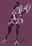 anthro biped breasts claws crystal feet female fingers front_view grey_body hair holding_melee_weapon holding_object holding_polearm holding_trident holding_weapon machine melee_weapon multicolored_body multicolored_eyes non-mammal_breasts polearm simple_background small_breasts smile solo standing toe_claws toes trident two_tone_body two_tone_eyes weapon breaker-of-oaths bionicle lego roodaka biomechanical humanoid reptile scalie vortixx 2020 digital_drawing_(artwork) digital_media_(artwork) hi_res