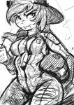 anthro anthrofied big_breasts breasts cleavage clothed clothing female solo skycrown friendship_is_magic hasbro my_little_pony rainbow_dash_(mlp) equid equine horse mammal pony 2015 absurd_res hi_res monochrome