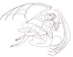 anthro beach bikini clothing female membrane_(anatomy) membranous_wings seaside solo swimwear tail two-piece_swimsuit wings mythology wings_of_fire galaxy_(dragon) dragon icewing_(wof) mythological_creature mythological_scalie nightwing_(wof) scalie