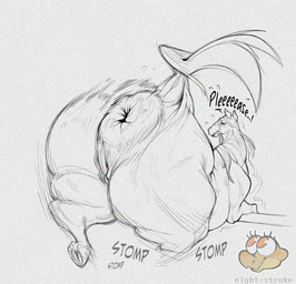 anus big_anus big_butt butt contact_onomatopoeia dialogue female feral hair hooves huge_anus huge_butt huge_thighs hyper hyper_anus impact_onomatopoeia mature_female mature_feral motion_blur onomatopoeia overweight overweight_female overweight_feral rear_view shaking_butt solo sound_effects tail text thick_thighs unguligrade eight_strokes equid equine horse mammal english_text greyscale monochrome