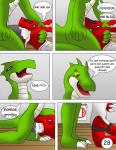 absurd_res age_difference black_penis claws color comic crocodile crying cum cum_in_mouth cum_inside digimon dragon eyes_closed fellatio forced gag gay guilmon hector21314 hi_res karate male oral oral_sex penetration penis rape reptile scalie sex spanish spanish_text tears text toe_claws violence
Rating: Explicit
Score: 8
User: hector21314
Date: November 07, 2013