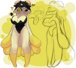 anthro breasts cleavage clothed clothing female fungus hoops solo swimwear tentacles artesjsc nintendo pokemon elemental_creature fungi_fauna generation_9_pokemon pokemon_(species) toedscruel hi_res