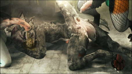 abuse abused animal_genitalia animal_penis anthro balls black_body black_fur bodily_fluids canine_genitalia canine_penis clothing degradation degradation_kink degradation_text dirty equine_genitalia equine_penis erection fishnet_clothing fishnet_legwear fur genital_fluids genitals group legwear male male/male messy_fur messy_room on_ground orange_body orange_fur pawpads peeing peeing_inside penis submissive text trio urine urine_in_ass urine_in_mouth urine_on_face urine_stream watersports white_body white_fur lill_esp lill_espion meiru_deuzear deuzear absurd_res digital_media_(artwork) english_text hi_res