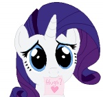 blinking blue_eyes blue_eyeshadow eyeshadow female feral fur hair horn hug hugs? makeup purple_hair simple_background solo text transparent_background white_body white_fur tomdantherock friendship_is_magic hasbro my_little_pony mythology rarity_(mlp) equid equine mammal mythological_creature mythological_equine unicorn 2013 alpha_channel animated english_text low_res short_playtime