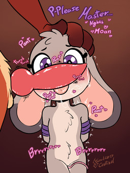 animal_genitalia animal_penis anthro arms_tied begging bound canine_genitalia canine_penis duo fellatio female genitals hands_behind_back knot larger_male licking loli male male/female master oral penetration penile penis penis_lick sex sex_toy sex_toy_in_vagina sex_toy_insertion size_difference smaller_female tongue tongue_out vaginal vaginal_penetration vibrator vibrator_in_vagina young young_anthro soulcentinel disney zootopia judy_hopps nick_wilde canid canine fox lagomorph leporid mammal rabbit red_fox true_fox 2019 hi_res