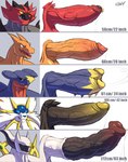 absurd_res animal_genitalia animal_penis anthro arceus big_penis black_penis bodily_fluids charizard chart comparing comparing_penis e-zoid equine_genitalia equine_penis erection excessive_genital_fluids excessive_precum feral foreskin garchomp generation_1_pokemon generation_4_pokemon generation_7_pokemon genital_fluids genital_piercing genitals glans hi_res huge_penis humanoid_genitalia humanoid_penis hybrid_genitalia hybrid_penis hyper hyper_genitalia hyper_penis incineroar knot knotted_equine_penis knotted_penis legendary_pokemon male measurements medial_ring mouthless multi_genitalia multi_penis multicolored_penis multiple_images muscular muscular_male nintendo orange_penis partially_retracted_foreskin penile_spines penis penis_chart penis_lineup penis_piercing penis_size_difference piercing pink_glans pokemon pokemon_(species) precum prince_albert_piercing pubes red_penis retracted_foreskin sharp_teeth solgaleo teeth thick_penis two_tone_penis vein veiny_penis yellow_glans