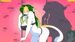 anthro big_breasts blush breasts clothed clothing dancing female fur green_eyes green_hair hair looking_at_viewer mature_female open_mouth pole pole_dancing simple_background solo tail white_body white_fur laureano sundyz sundyz's_mom domestic_cat felid feline felis mammal 16:9 2024 2d_animation animated digital_media_(artwork) frame_by_frame hi_res short_playtime signature widescreen