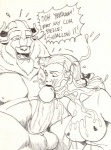 anthro balls beast_(disney) beauty_and_the_beast belle black_and_white breasts cum cum_on_breasts cum_on_face cumshot dialog disney english_text erection excessive_cum explosive_orgasm fellatio female flying_sweatdrops fur glans hair horn human human_on_anthro humanoid_penis interspecies looking_down male mammal monochrome monster nipples open_mouth oral oral_sex orgasm penis plain_background sex simple_background size_difference straight text white_background wolfwood1
Rating: Explicit
Score: 2
User: unforget
Date: January 29, 2013