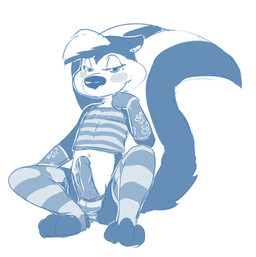 anthro blue_and_white crossdressing digital_drawing_(artwork) digital_media_(artwork) legwear looney_tunes male mammal monochrome penis pepé_le_pew plain_background seth-iova sketch skunk solo toeless_socks warner_brothers white_background
Rating: Explicit
Score: 8
User: baracudaboy
Date: July 17, 2011 anthro blue_and_white crossdressing digital_drawing_(artwork) digital_media_(artwork) legwear looney_tunes male mammal monochrome penis pepé_le_pew plain_background seth-iova sketch skunk solo toeless_socks warner_brothers white_background
Rating: Explicit
Score: 8
User: baracudaboy
Date: July 17, 2011