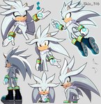 5_fingers anthro boots clothing fingers footwear gloves handwear looking_at_viewer male multiple_poses pose shoes simple_background smile smiling_at_viewer solo tuft yellow_eyes shio_(zsp1jqohfr12495) sega sonic_the_hedgehog_(series) silver_the_hedgehog eulipotyphlan hedgehog mammal hi_res signature