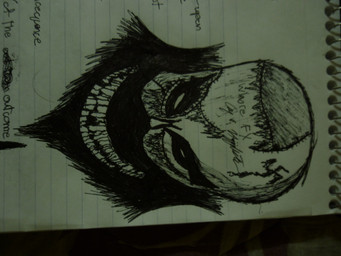 beard dark facial_hair human_only lined_paper male nazi not_furry real satanism solo swastika what defeatdown charles_manson human mammal 4:3 absurd_res grandfathered_content headshot_portrait hi_res pen_(artwork) portrait sketch traditional_media_(artwork)