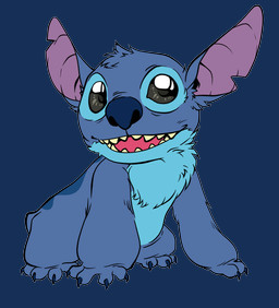 4_fingers 4_toes all_fours ambiguous_gender back_markings black_eyes blue_body blue_fur blue_nose chest_tuft claws feet feral fingers fur head_tuft markings no_sclera notched_ear open_mouth open_smile sharp_teeth simple_background small_tail smile solo tail teeth toe_claws toes transparent_background tuft lilycelebi cc-by creative_commons disney lilo_and_stitch stitch_(lilo_and_stitch) alien experiment_(lilo_and_stitch) 2020 absurd_res aliasing alpha_channel digital_media_(artwork) flat_colors hi_res male_(lore)