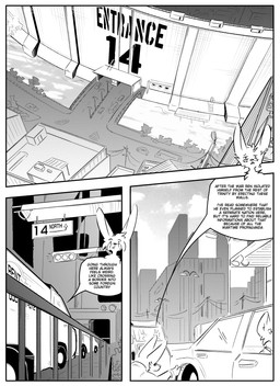 ambiguous_gender anthro car city city_background clothed clothing detailed_background dialogue group male outside speech_bubble text vehicle kifyun2 kif_yppreah raphael_yppreah ailurid canid canine fox mammal red_panda absurd_res black_and_white comic english_text hi_res monochrome