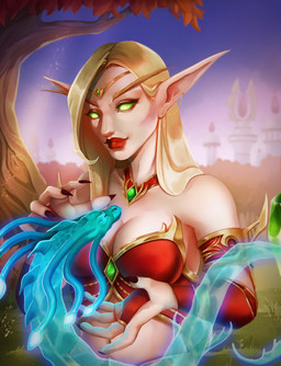 5_fingers ambiguous_feral ambiguous_gender armband black_claws blonde_eyebrows blonde_hair blue_body blue_sclera blue_sky blue_spines breasts building claws clear_sky cleavage clothed clothed_female clothed_humanoid clothing crop_top duo ear_piercing emerald_(gem) eyebrows eyelashes female female_humanoid feral finger_claws fingers flying forest gem gold_circlet green_eyes green_sclera hair humanoid_pointy_ears jewelry larger_female larger_humanoid light lips long_ears mouth_closed multicolored_body navel necklace no_irises no_pupils outside piercing plant pointy_ears red_armband red_clothing red_crop_top red_jewelry red_lips red_necklace red_shirt red_topwear shirt size_difference sky smaller_ambiguous smaller_feral smile smiling_at_another tan_body tan_skin topwear translucent translucent_body tree marie_gelebart blizzard_entertainment mythology warcraft aquatic_dragon blood_elf dragon elf humanoid marine mythological_creature mythological_scalie scalie 2023 absurd_res colored digital_media_(artwork) digital_painting_(artwork) english_description hi_res lighting painting_(artwork) shaded