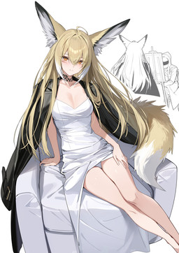 armor blonde_hair braided_hair breasts chair choker clothing coat duo female furniture hair headgear helmet inner_ear_fluff jewelry long_hair looking_at_viewer male male/female necklace on_chair scar simple_background sitting tail topwear tuft underwear white_background white_clothing white_underwear sigma99 arknights hypergryph studio_montagne doctor_(arknights) vulpisfoglia_(arknights) animal_humanoid canid canid_humanoid canine canine_humanoid fox_humanoid humanoid mammal mammal_humanoid 2025 absurd_res digital_media_(artwork) hi_res