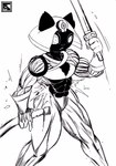 anthro big_muscles blush breasts bulk calf_muscles cleavage clothed clothing eyelashes female fighting_pose fmg gesture growth mature_female medium muscle_growth muscle_tone muscular navel pose smile solo strong_female wide_hips aurexlemandarin nine_sols red_candle_games chien_(nine_sols) animal_humanoid cat_humanoid felid felid_humanoid feline feline_humanoid humanoid mammal mammal_humanoid solarian absurd_res hi_res monochrome