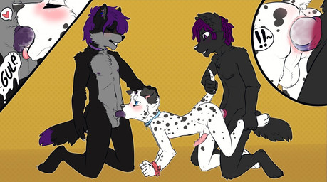 anal bound bubby bubby610 canine close-up collar cum cum_in_ cum_inside dalmatian dog double_team gay group group_sex knot knotting male mammal oral penis pet rough sex slave slut slutty swallowing tight_fit
Rating: Explicit
Score: 12
User: EnzoPup
Date: March 20, 2014