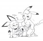 age_difference anthro balls big_balls big_breasts big_penis blush bodily_fluids breasts clothed clothing cosplay_pikachu_(costume) dipstick_ears duo ear_markings erection eyelashes eyes_closed female foreskin genitals hand_on_head huge_balls huge_penis humanoid_genitalia humanoid_penis hyper hyper_genitalia hyper_penis kneeling larger_female long_penis looking_pleasured male multicolored_ears nipple_outline older_female orgasm_denial penis pent_up pokemon_speak retracted_foreskin rosy_cheeks size_difference small_but_hung smaller_male sweat tape text thick_penis vein veiny_penis young young_anthro young_male younger_male joaoppereiraus nintendo no_nut_november pokemon cosplay_pikachu_(character) kanna_(joaoppereiraus) leroy_(joaoppereiraus) pikachu_libre generation_1_pokemon generation_2_pokemon mammal pichu pikachu pokemon_(species) rodent 2019 digital_media_(artwork) hi_res meme monochrome adult_(lore)