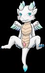 anus blush castitas_(dragon_village) chibi erection front_view genitals looking_at_viewer lying male nude on_back penis short_stack solo spread_legs spreading tapering_penis white_body young xenomir dragon_village mythology dragon mythological_creature mythological_scalie scalie alpha_channel digital_media_(artwork) hi_res