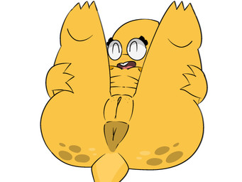 anthro anus big_anus big_butt blush breasts butt darkened_anus eyes_closed eyewear female freckled_butt freckled_vulva freckles genitals glasses nipples non-mammal_breasts non-mammal_nipples overweight overweight_female plump_labia presenting presenting_anus presenting_vulva smile smiling_at_viewer solo tail teeth thick_thighs vulva yellow_body susfortressa undertale undertale_(series) alphys reptile scalie 4:3 digital_media_(artwork) hi_res