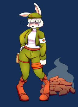 after_vore anthro blush breasts breath brown_clothing brown_footwear brown_shoes clothed clothing disposal excessive_feces eyebrows eyes_closed feces feces_on_ground feces_pile female footwear fur furgonomic_hat furgonomic_headwear furgonomics green_clothing hair hand_on_hip hand_on_own_hip hyper hyper_feces hyper_feces_pile knock-kneed long_ears open_mouth pink_inner_ear pouch_(clothing) raised_eyebrows scat_disposal shoes simple_background solo standing stink_fumes transparent_background vore white_body white_clothing white_fur white_hair shoelace_(artist) combat_cat_studio wild_assault hongying_(wild_assault) lagomorph leporid mammal rabbit alpha_channel hi_res signature