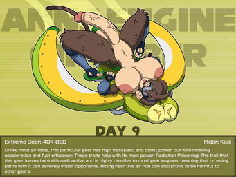 5_fingers 5_toes accessory anthro areola arm_tuft balls banana bent_legs big_breasts big_penis blue_clothing bouncing_penis breasts brown_body brown_fur brown_hair clothed clothing extreme_gear eyewear feet fingerless_gloves fingers food footwear foreskin fruit fur fur_tuft genitals gloves goggles gynomorph hair handwear happy headband hovercraft intersex leg_tuft leggings legwear looking_at_viewer looking_up lying markings monotone_body monotone_fur mostly_nude multicolored_body navel nipples nude on_back one_eye_closed open_mouth partially_clothed penis plant pose prehensile_feet presenting retracted_foreskin simple_background smile socks solo spread_legs spreading tail tail_markings tan_body tan_penis teeth text thick_thighs toeless_footwear toeless_socks toes tuft upside_down vehicle vein veiny_penis yellow_background annaengine inktober kaoi_(kareca) haplorhine mammal monkey primate 2025 4:3 digital_media_(artwork) english_text hi_res