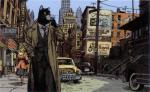 1950s anthro blacksad clothing comic female group john_blacksad juanjo_guarnido male manhattan retro vintage_car